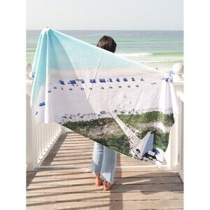 Gray Malin Seaside Beach Towel 70" x 35" NWOT